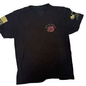 Grunt Style | Graphic Tee (Battle Poppies Back Print) | Men’s | Large | Black